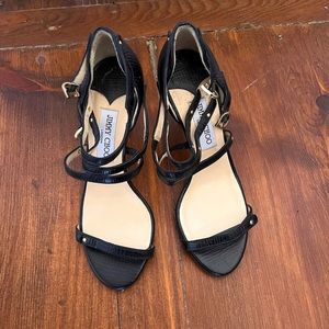 Jimmy Choo Open-Toe Heels